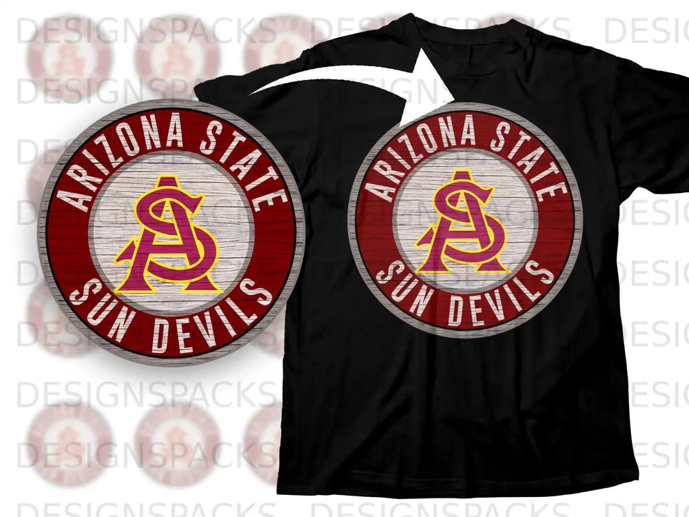 Arizona State Sun Devils Logo T-Shirt Product