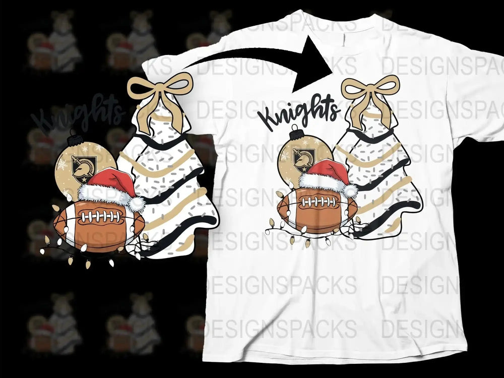 Christmas Gnome T-Shirt, Festive Holiday Knights Graphic Tee, Unisex Winter Apparel