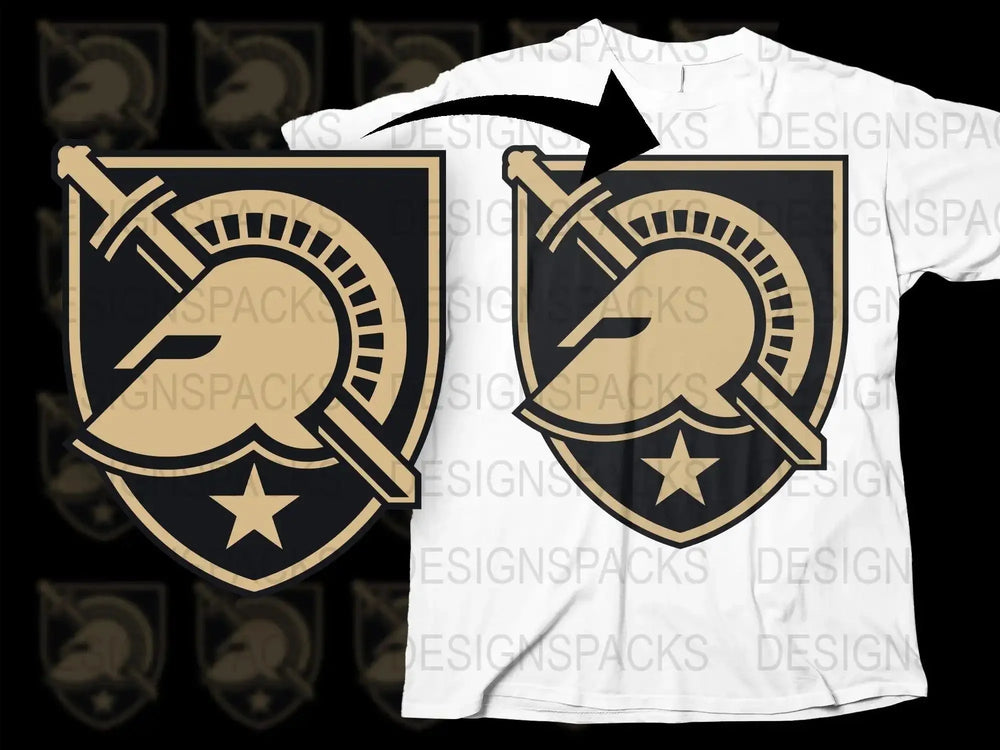 Army Black Knights College Football Png Digital Download
