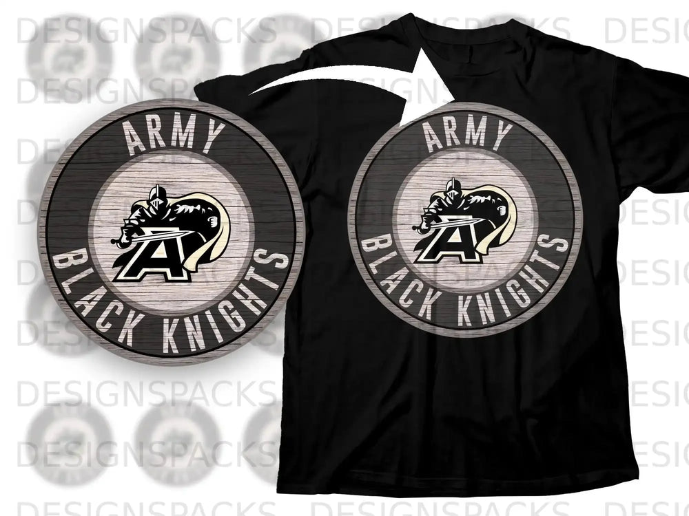 Army Black Knights Graphic Print T-Shirt Product