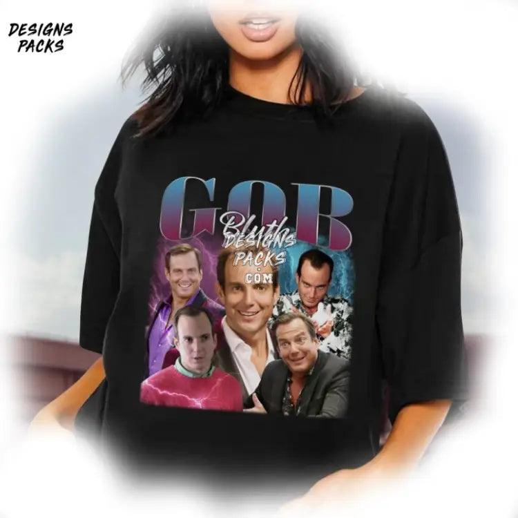 Arrested Development Homage Tv Gob Bluth Vintage Graphic Png Design