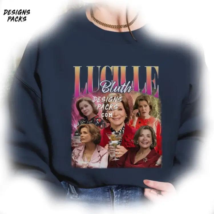 Arrested Development Homage Tv Lucille Bluth Vintage Graphic Png Design