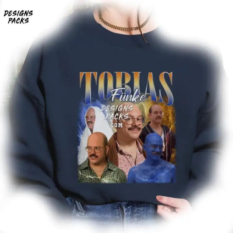 Arrested Development Homage Tv Tobias Funke Vintage Graphic Png Design
