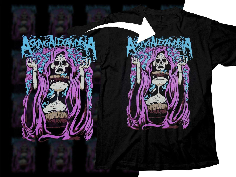 Asking Alexandria Unique Art Rock Png Halftone Digital Download