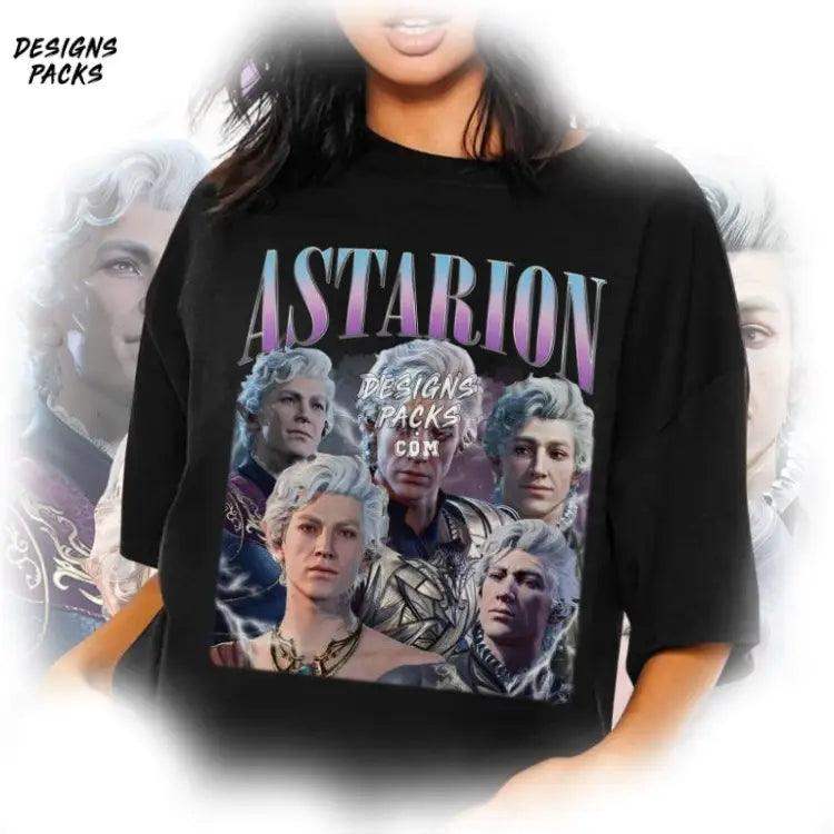 Astarion Bootleg Rap Video Game Vintage Graphic Png Design