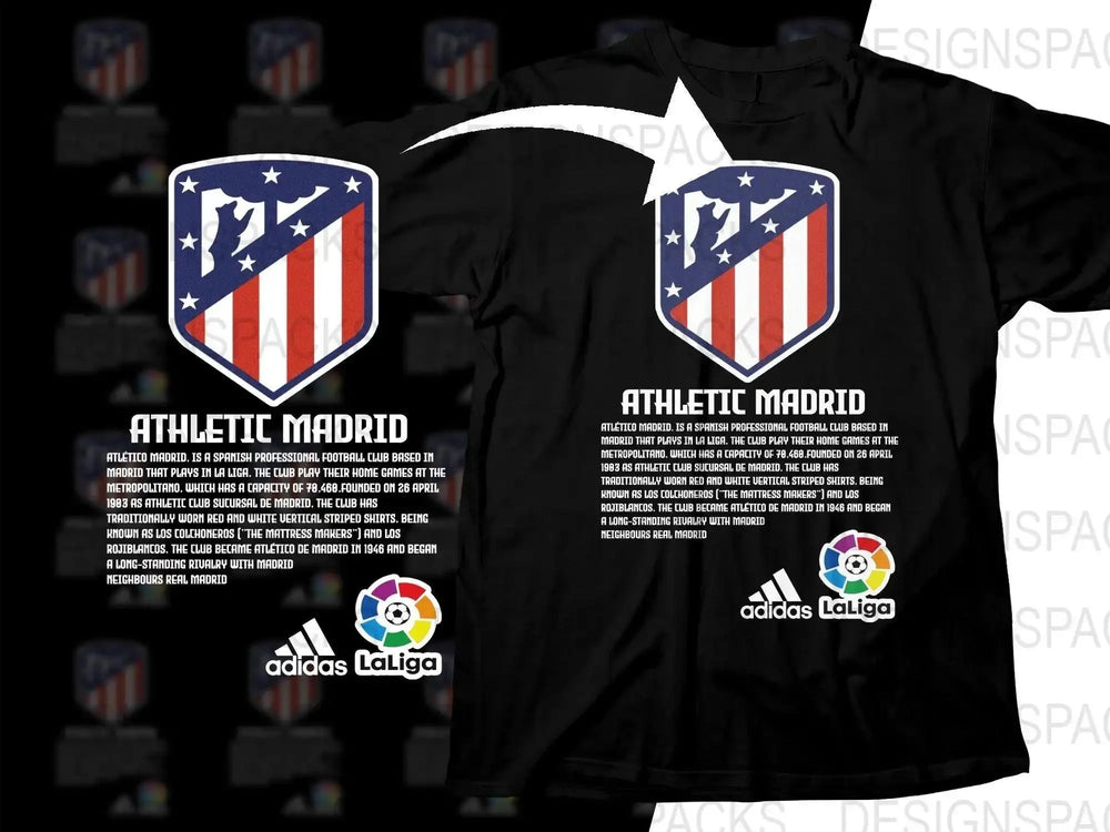 Atletico Madrid Spanish Professional Club Png Digital Download