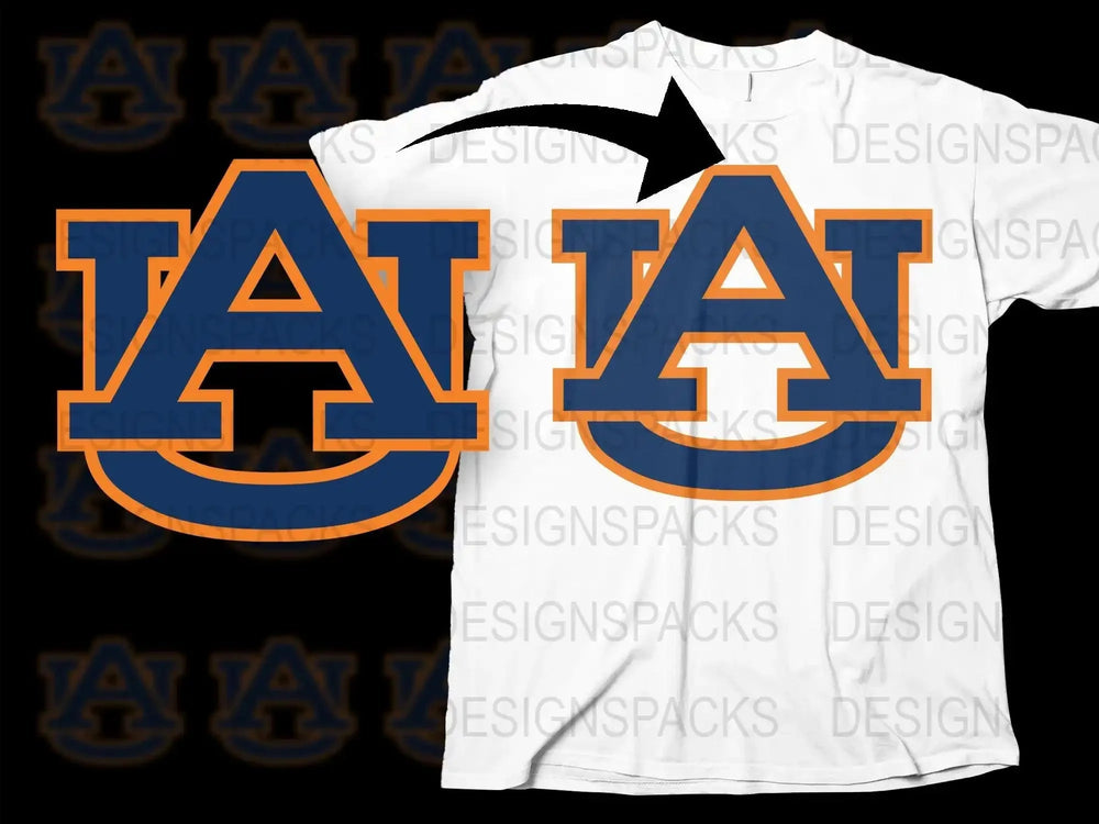 Auburn Tigers College Football Png Digital Download