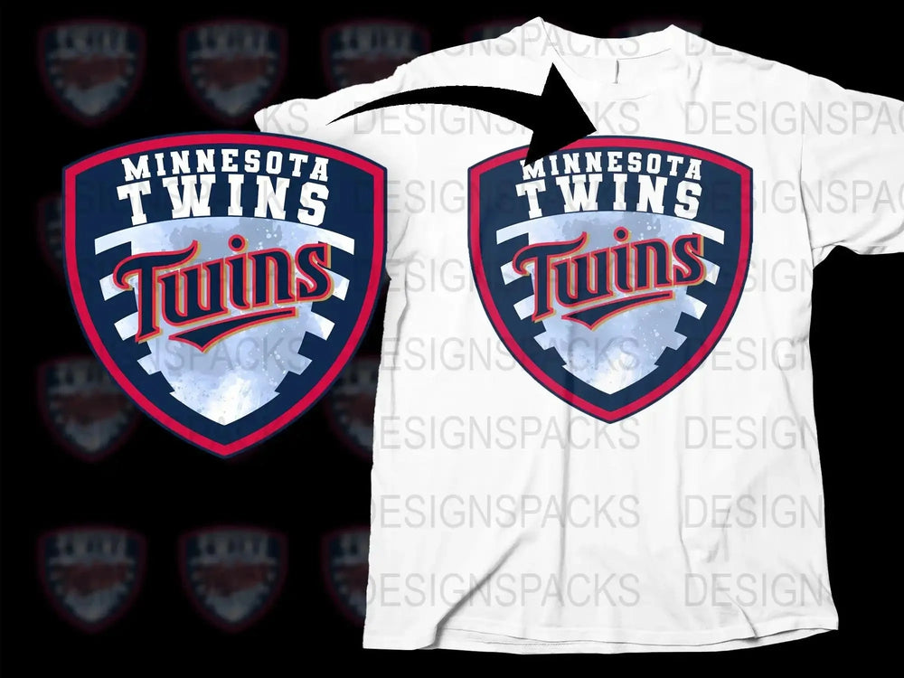 Authentic Minnesota Twins Team Logo Png Digital Download