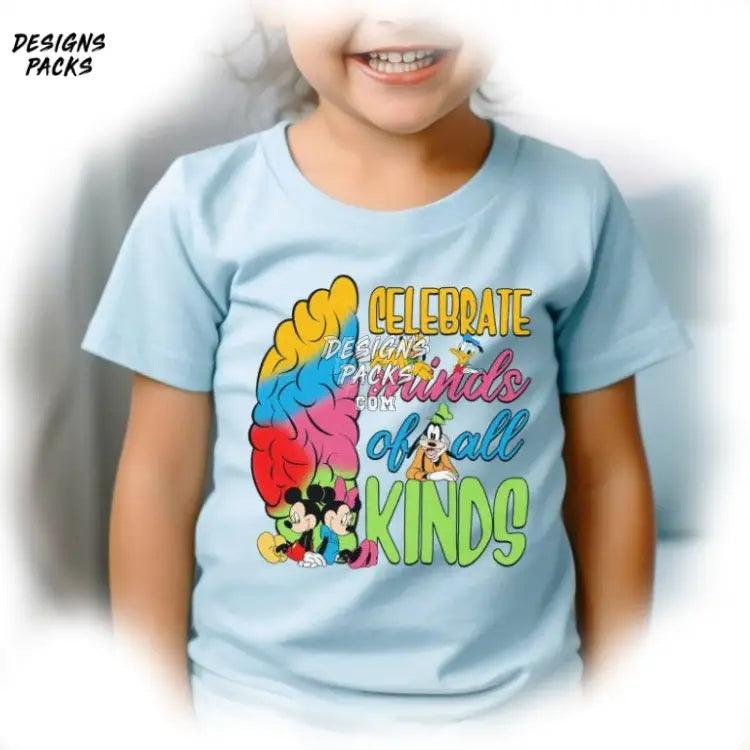 Autism Celebrate Neurodiversity Minds Of All Kinds Winnie The Pooh Png Design