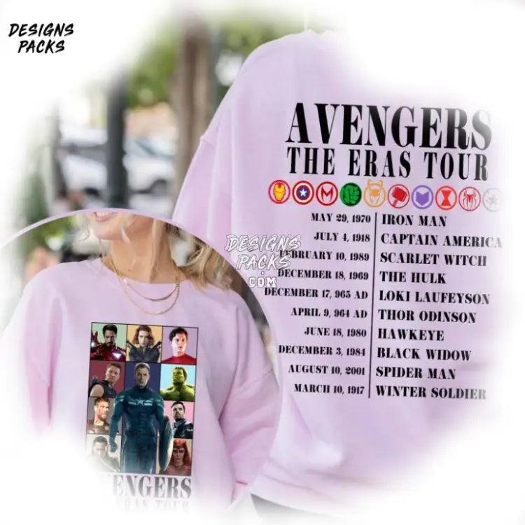 Avenger Assemble The Eras Tour Avengers Png Design