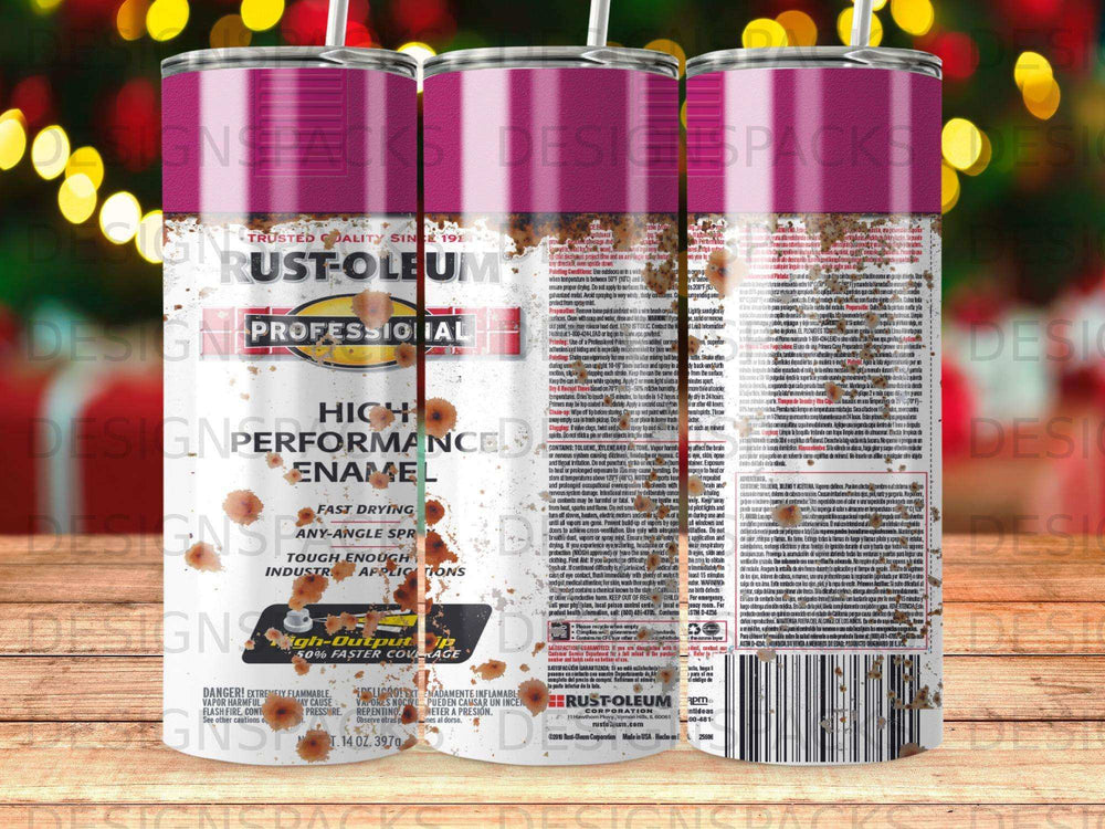 Rust-Oleum Professional High-Performance Enamel spray paint can