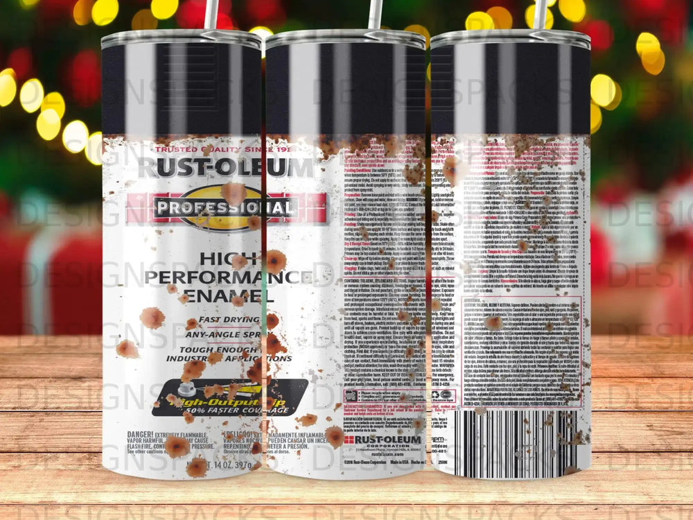 Rust-Oleum Professional High Performance Enamel spray paint can
