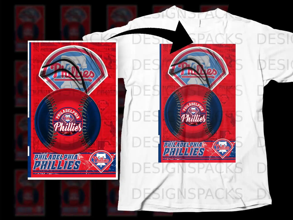 Philadelphia Phillies Vintage Logo T-Shirt