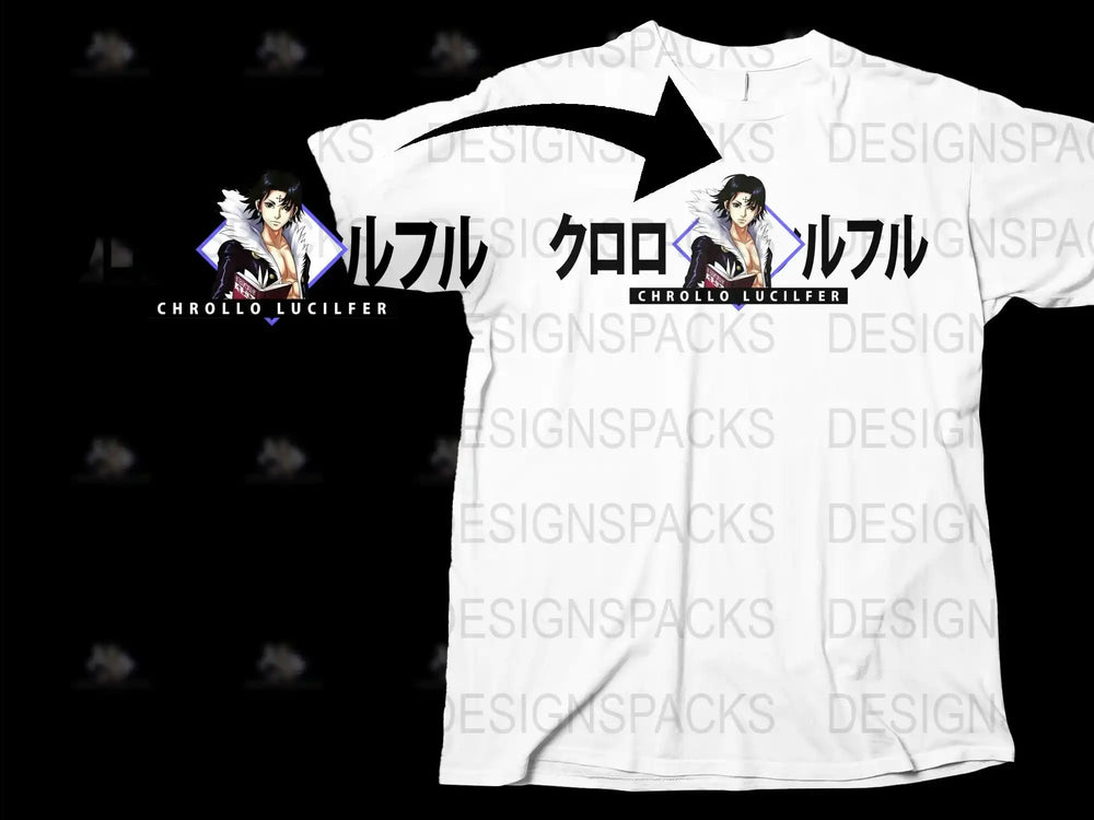 Chrollo Lucifer Anime T-Shirt, Hunter x Hunter Graphic Tee, Unisex Manga Shirt, Cool Otaku Apparel