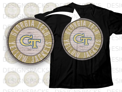 Georgia Tech Yellow Jackets GT Logo T-Shirt