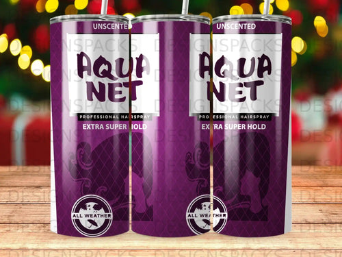 Two unscented Aqua Net Extra Super Hold professional hairspray cans with 