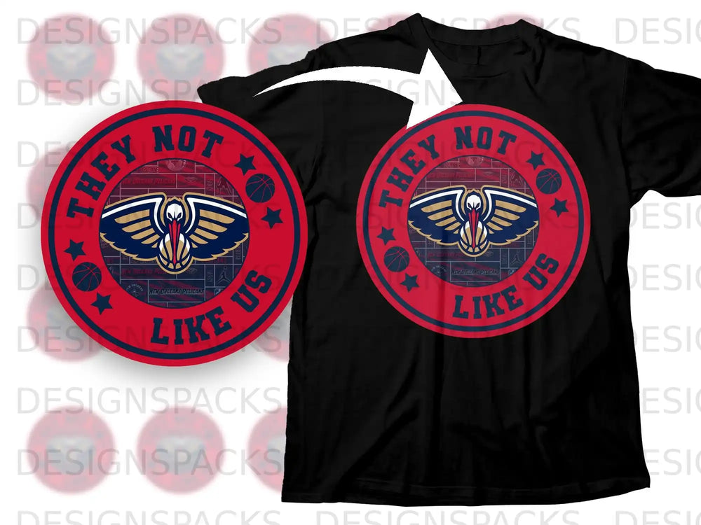 They Not Like Us Basketball Team T-Shirt