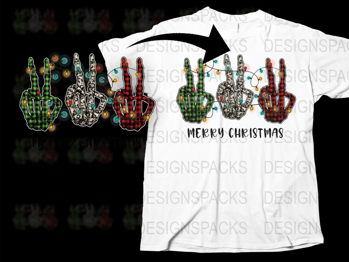 Merry Christmas T-Shirt, Colorful ASL Sign Language, Holiday Tee, Festive Graphic Shirt, Unique Christmas Gift Idea, Unisex Apparel