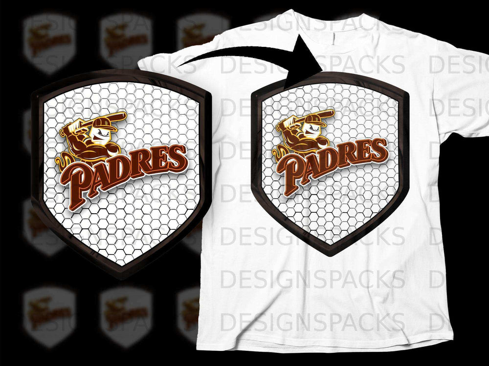 Padres Baseball Fan Apparel Custom Graphic T-Shirt