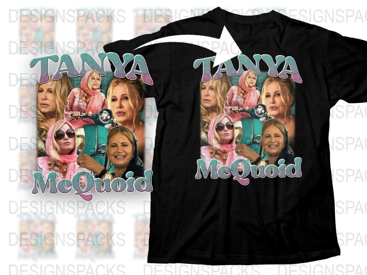 Tanya McQuoid T-Shirt, The White Lotus Inspired Tee, Fan Art Graphic Shirt, Multiple Images Design, Trendy Pop Culture Apparel