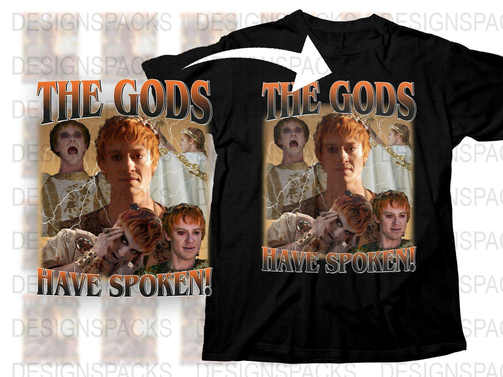 The Gods Have Spoken T-Shirt, Vintage Print, Classic Movie Quote Shirt, Retro Film Tee, Unisex Clothing, Gift Idea