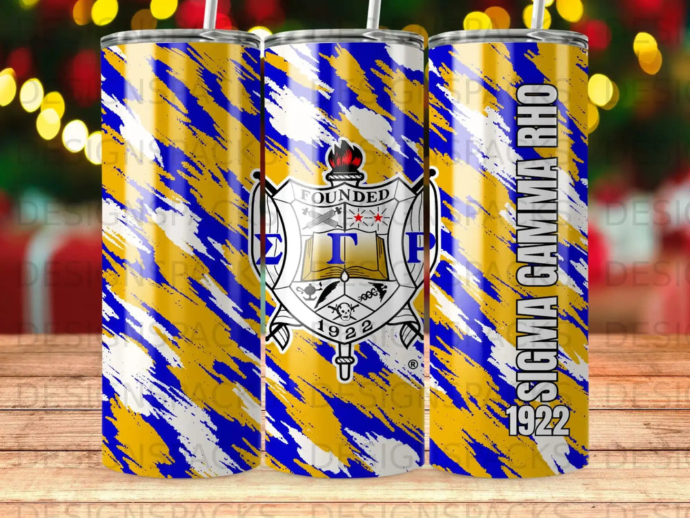 Sigma Gamma Rho 1922 Blue Yellow product type