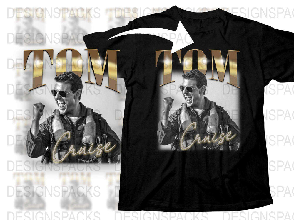 Tom Cruise Inspired Graphic T-Shirt, Vintage Style, Celebrity Print, Unisex Casual Tee, Unique Gift Idea, Fashion Top.