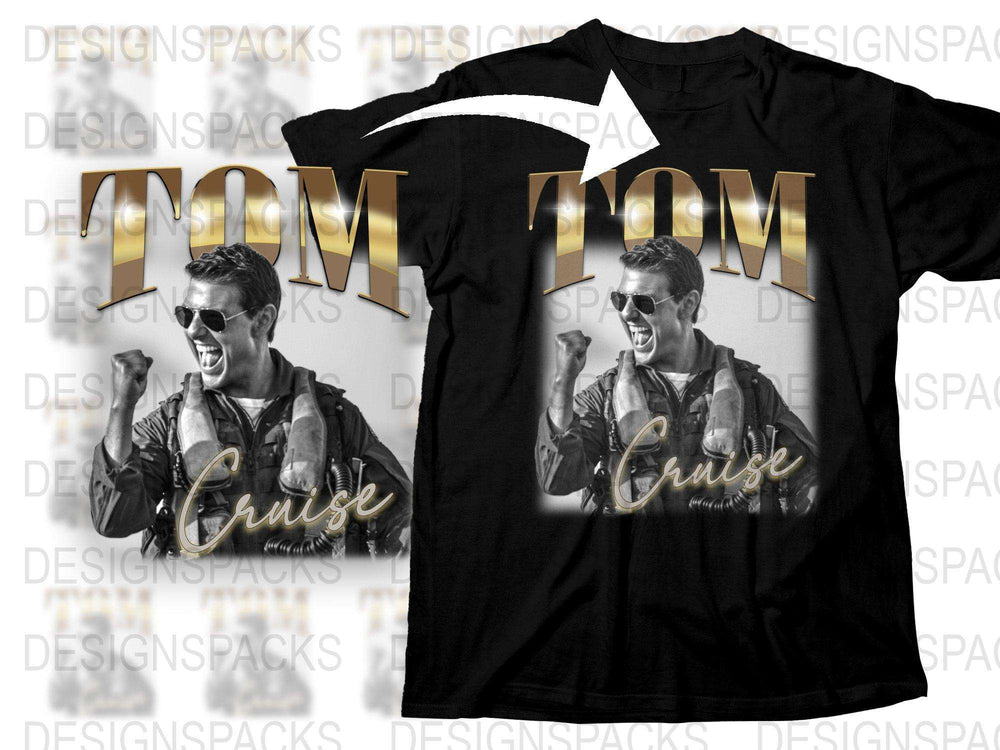 Tom Cruise Inspired Graphic T-Shirt, Vintage Style, Celebrity Print, Unisex Casual Tee, Unique Gift Idea, Fashion Top.