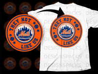 Load image into Gallery viewer, They Not Like Us New York Mets Design T-shirt

