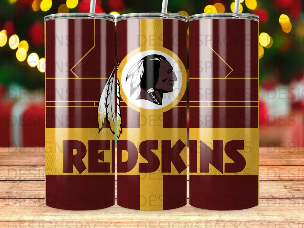 Redskins Logo Maroon Gold Stripe product type