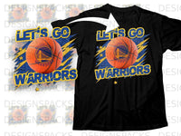 Load image into Gallery viewer, Let's Go Golden State Warriors Basketball Shirt
