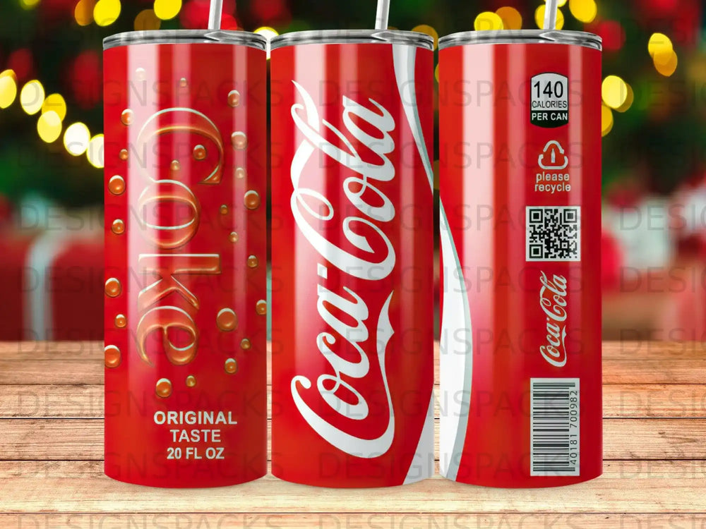 Coca-Cola can with "Original Taste" and 20 FL OZ.