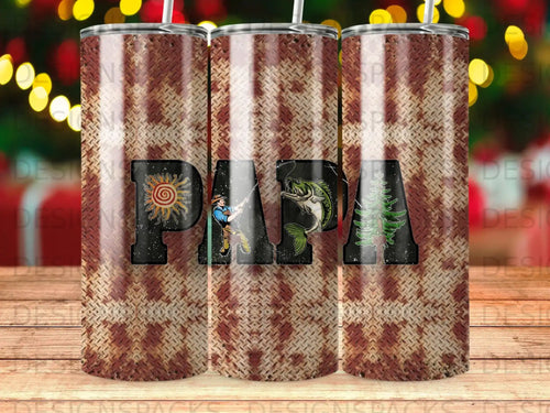 Tumbler with diamond plate texture and 