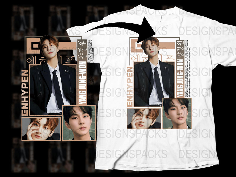 Stylish Men's Fashion T-Shirt with Multiple Poses, Elegant Suit Design, Trendy Graphic Tee