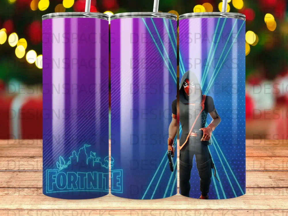Fortnite Character Purple Blue Lines Gradient product type