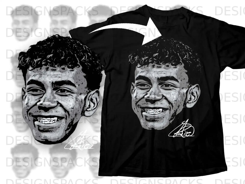 Realistic Face Graphic Tee Exclusive Design Shirt