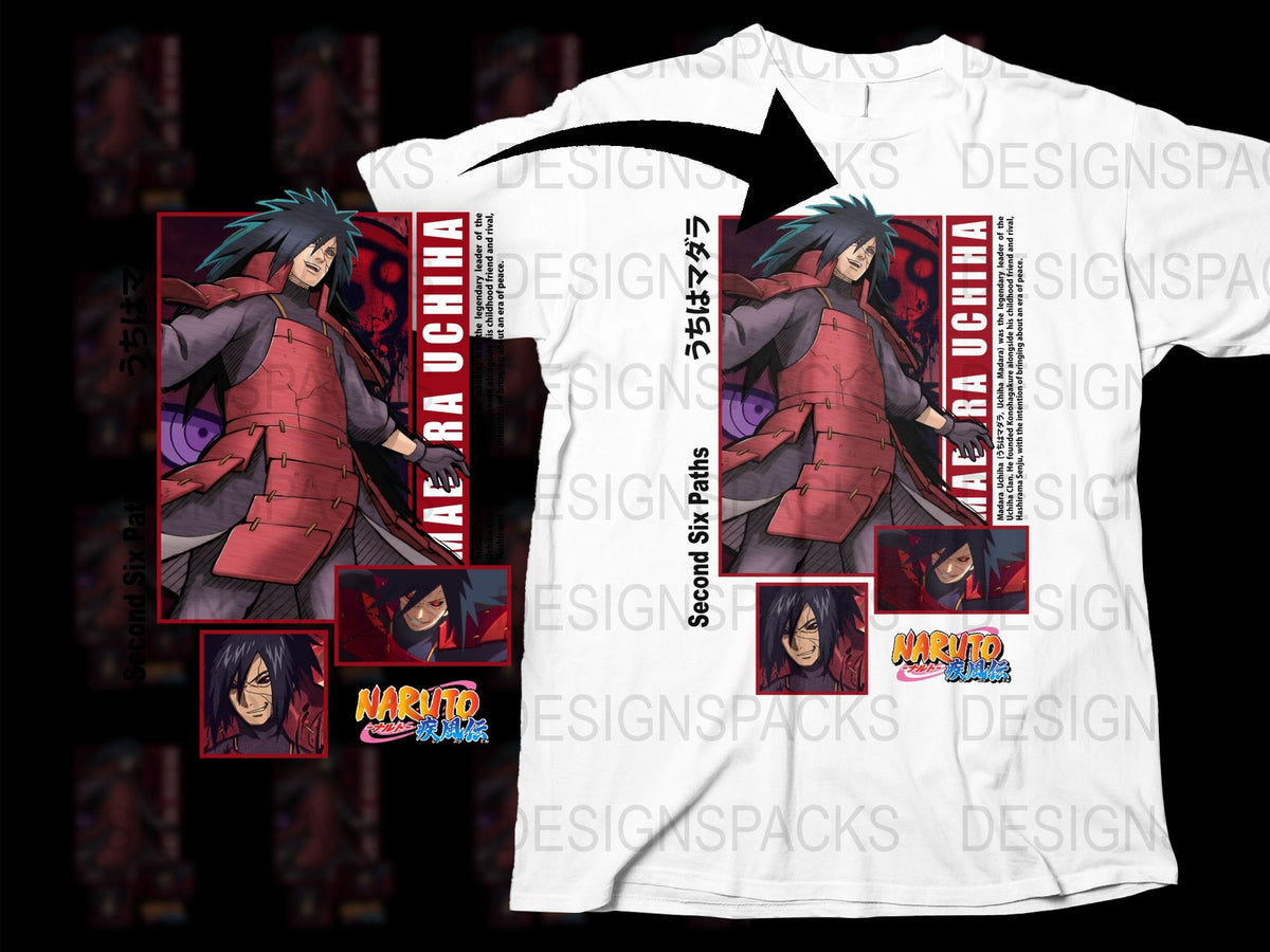 Anime Graphic T-Shirt, Naruto Inspired Character Design, Unisex Cotton Tee, Vibrant Print Casual Top