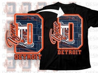 Load image into Gallery viewer, Detroit Tigers D Design Shirt Sports Fan Apparel
