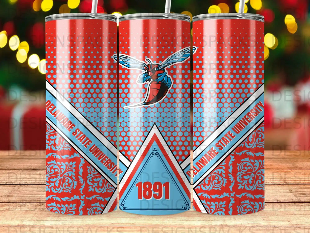 Delaware State University Hornet 1891 Dots Pattern product type