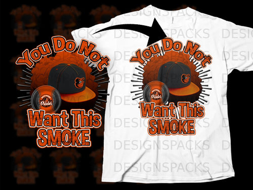 Baltimore Orioles cap and baseball with text 
