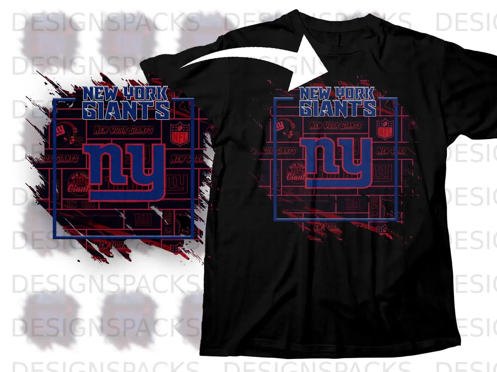 New York Giants NFL Logo Graphics T-shirt