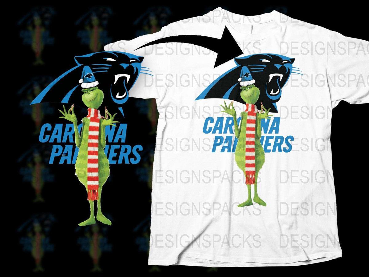 Carolina Panthers Parody T-Shirt, Funny Green Frog, Sports Fan Apparel, Unique Graphic Tee, Gift for Football Lovers