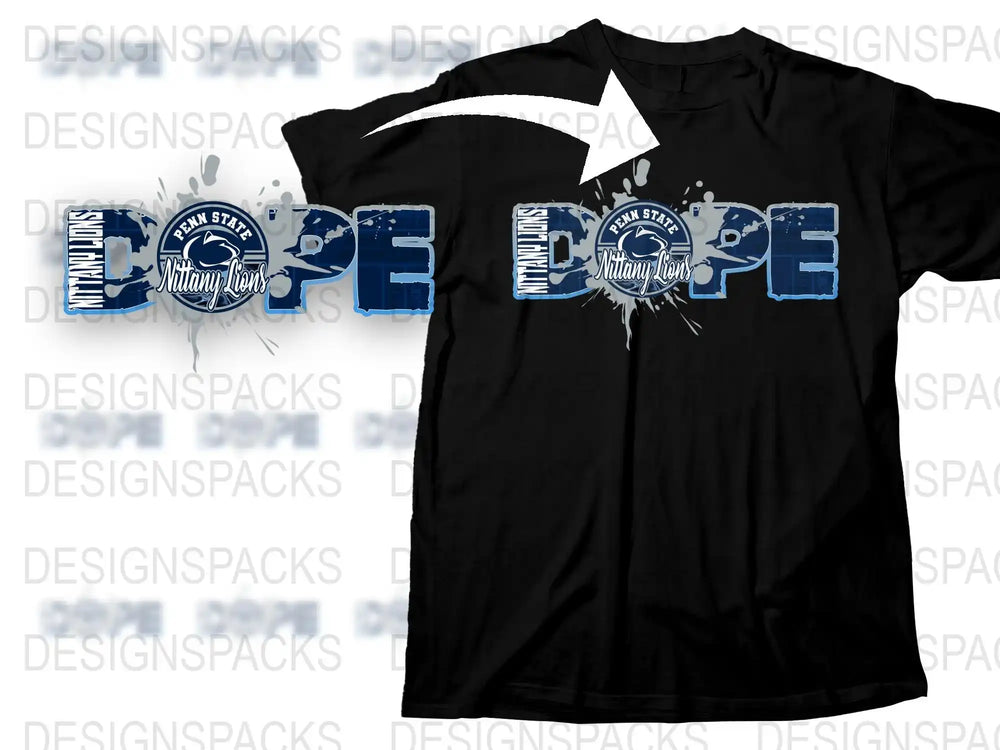 Hope Themed Blue and White Graphic T-Shirt, Inspirational Quote Casual Wear, Unisex Cotton Tee