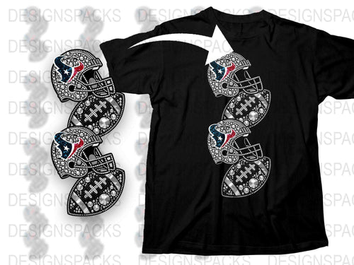 Men's Black T-Shirt with Stylish White and Blue Graphic Bombs Design, Casual Streetwear