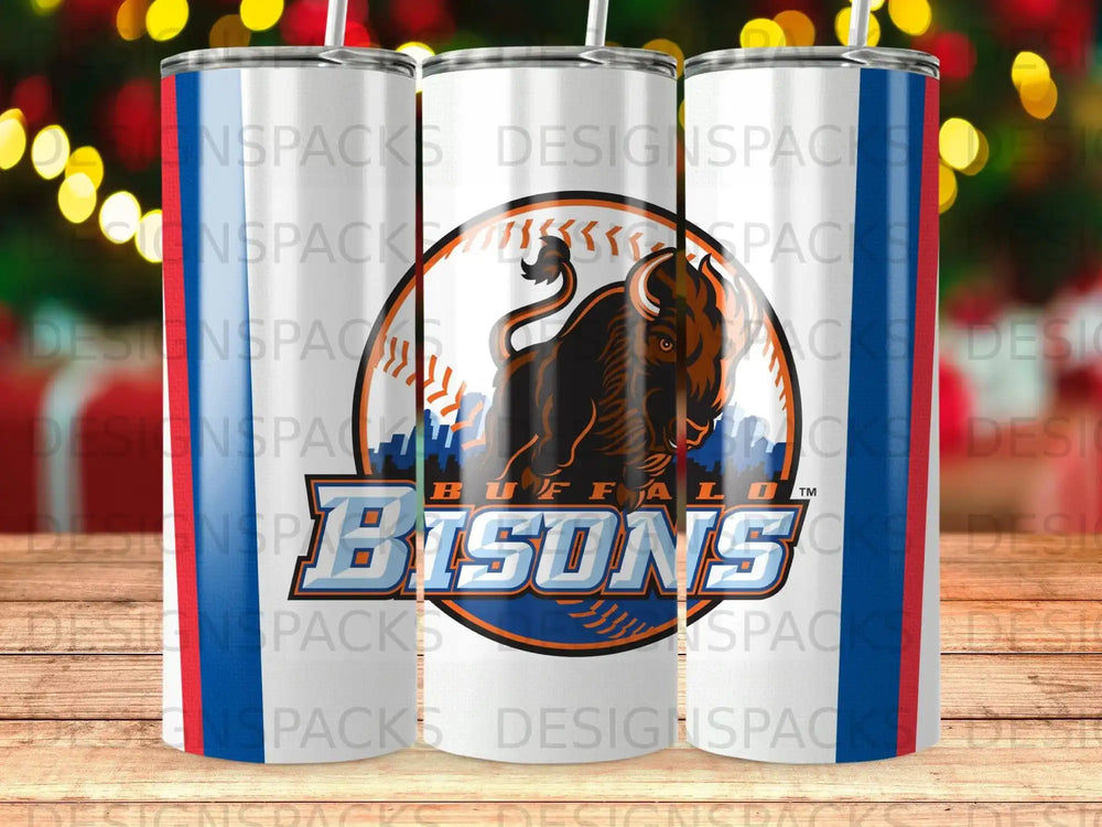 Buffalo Bisons Bison Graphic Baseball Tumbler product type