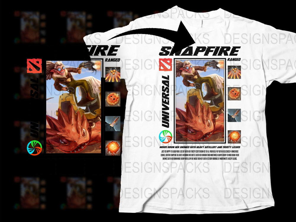 Fire-Themed Graphic T-Shirt, Animated Character Print, Men's White Cotton Tee, Unique Comic Style Shirt