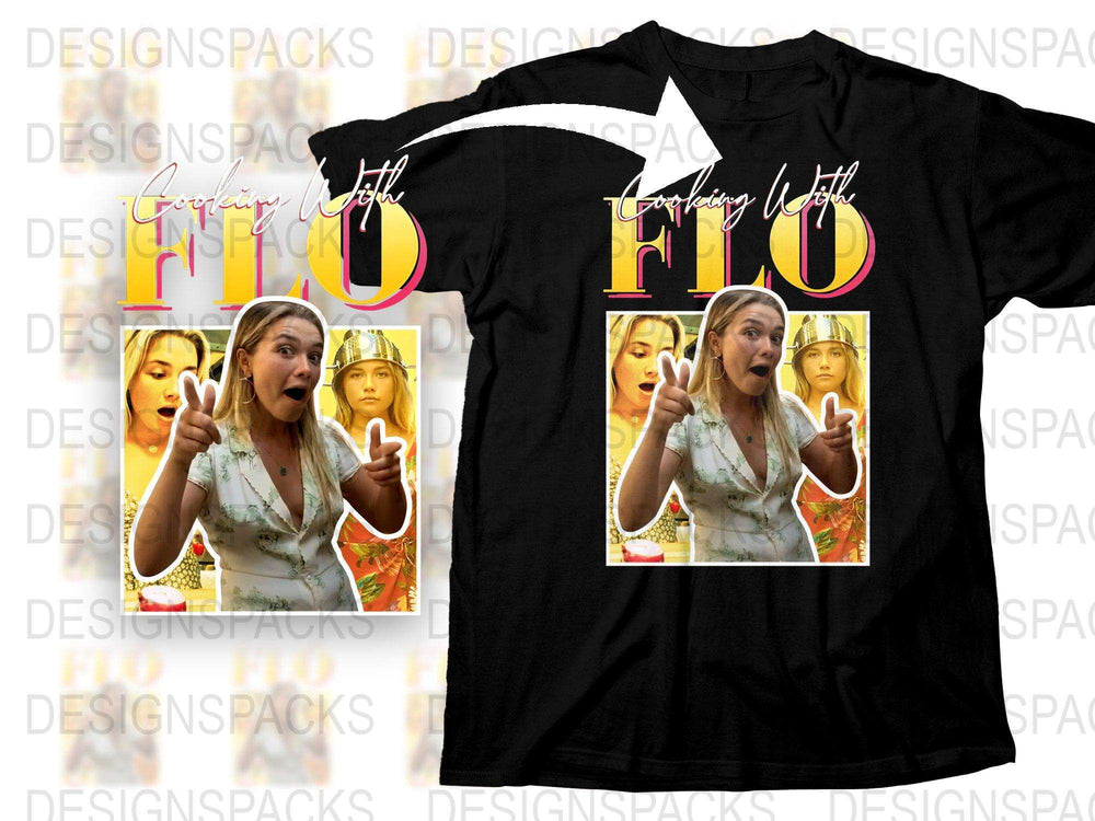 Vintage Flo Album Cover Graphic T-Shirt, Retro Music Tee, 90s Pop Culture Fashion, Unisex Fans Apparel