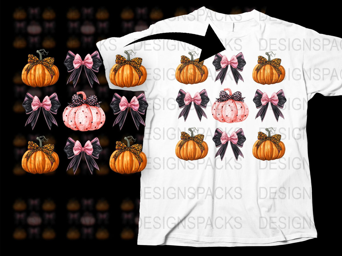 Halloween Pumpkin T-Shirt, Autumn Bow and Arrow Print, Festive Fall Clothing, Unisex Adult Fashion Tee