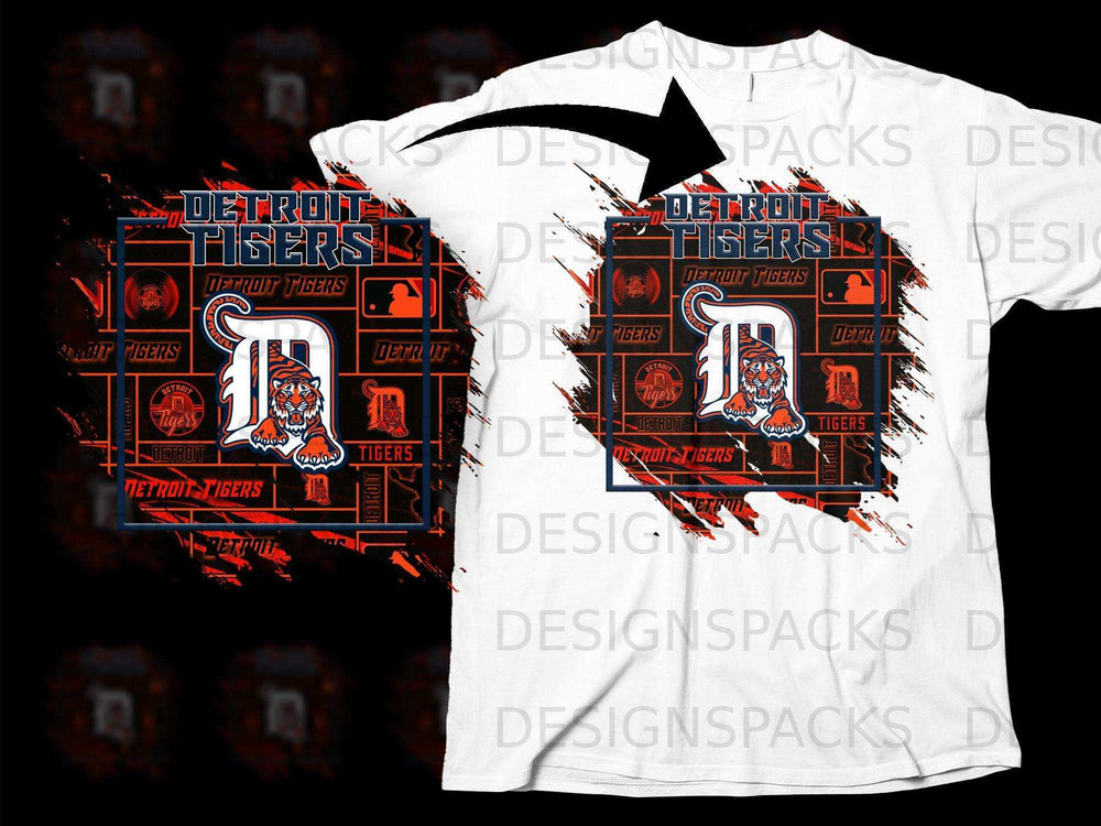 Detroit Tigers Unique Design White Shirt