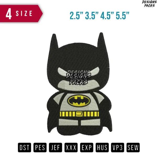 Baby Batman Embroidery Design